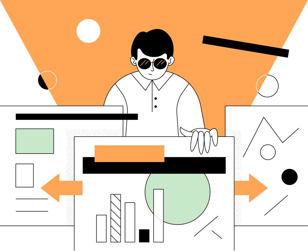 Task management - Line Illustration